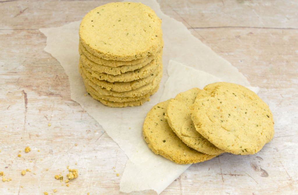 Rosemary and Parmesan Crackers