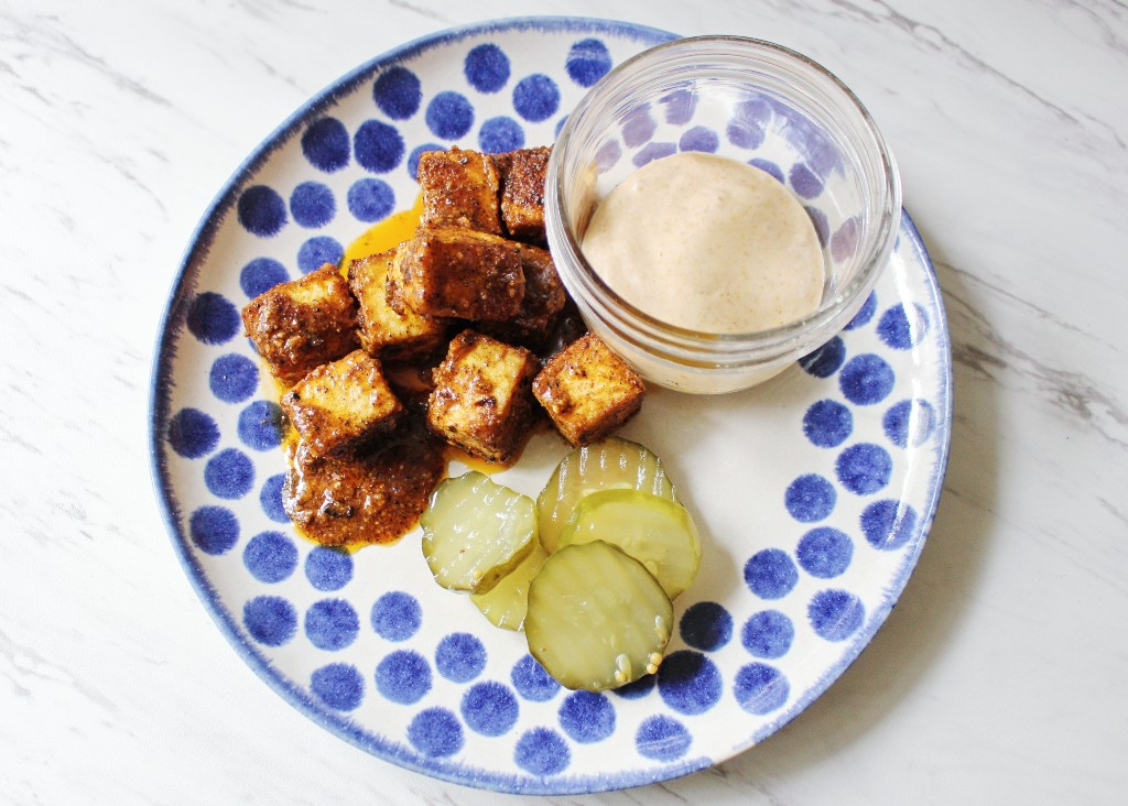 Vegan Nashville Hot Tofu