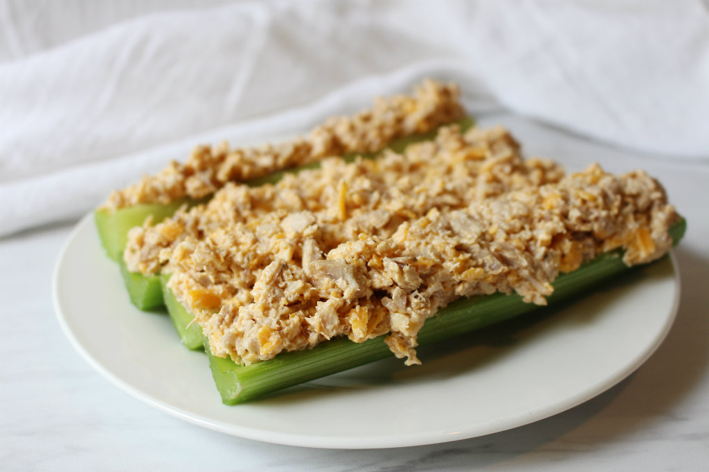 Buffalo Chicken Celery Sticks