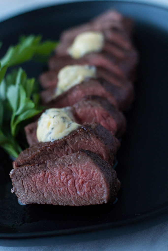Seared Steak With Compound Butter