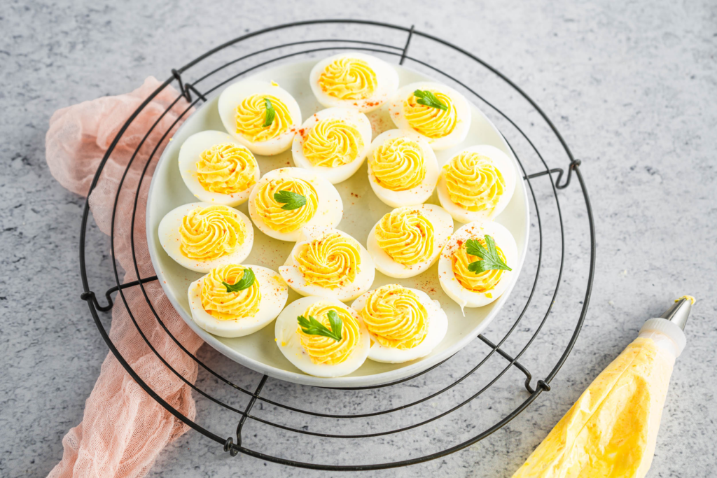 Easy Egg Fast Deviled Eggs