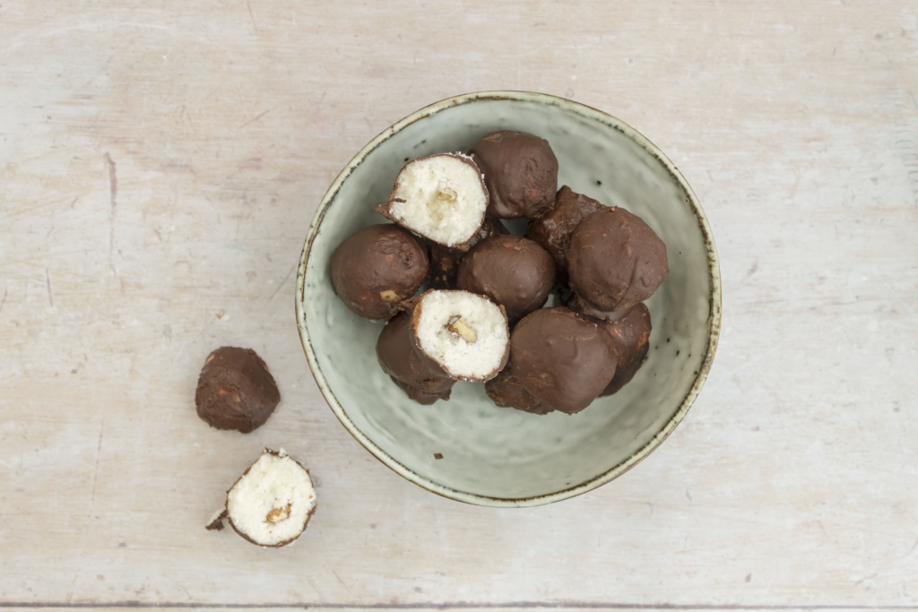 Almond Coconut Cream Fat Bombs