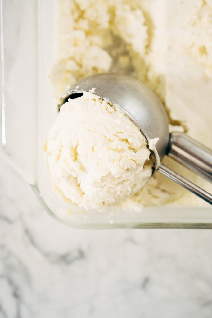 No-Churn Homemade Style Vanilla Ice Cream