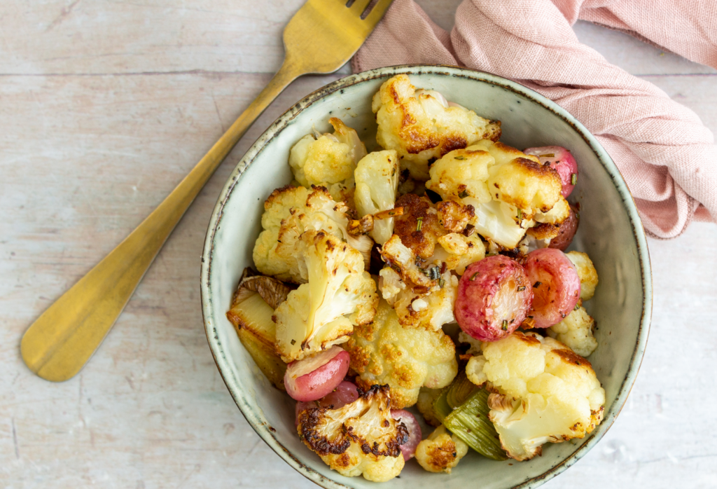 Anchovy Roasted Vegetables