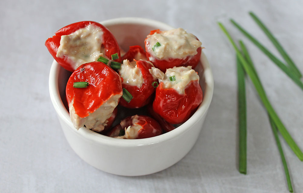 Peppers Stuffed With Tuna Mayo