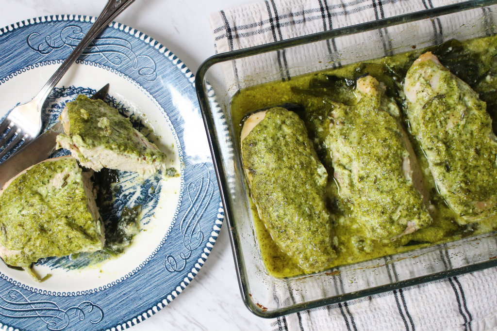 Herb Crusted Chicken Breasts