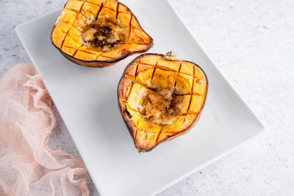 Brown Sugar Butter Acorn Squash