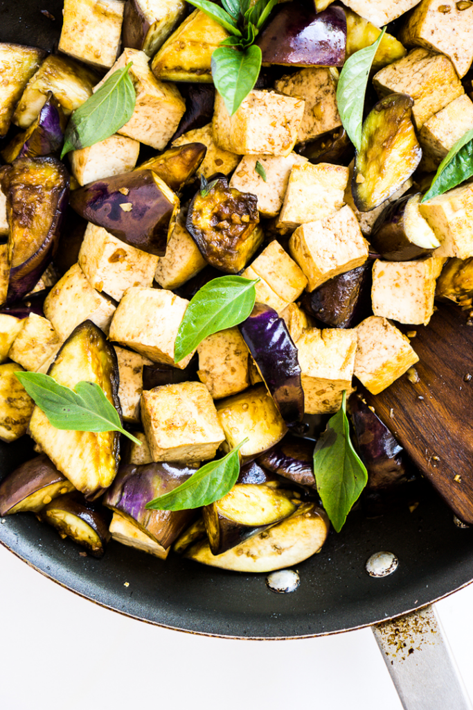 Eggplant Tofu Stir Fry