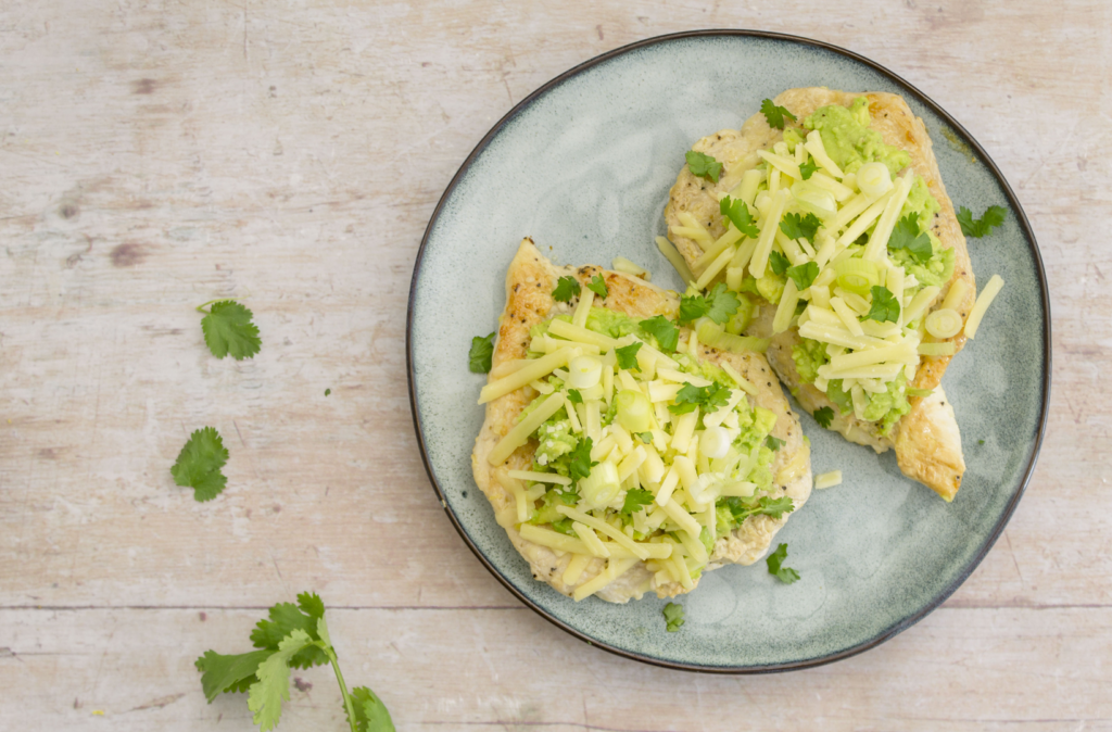 Cheesy Avocado Chicken