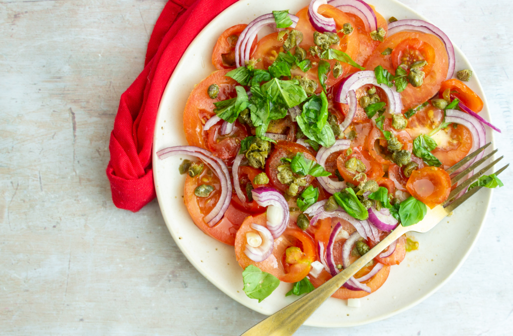 Tomato and Caper Side Salad