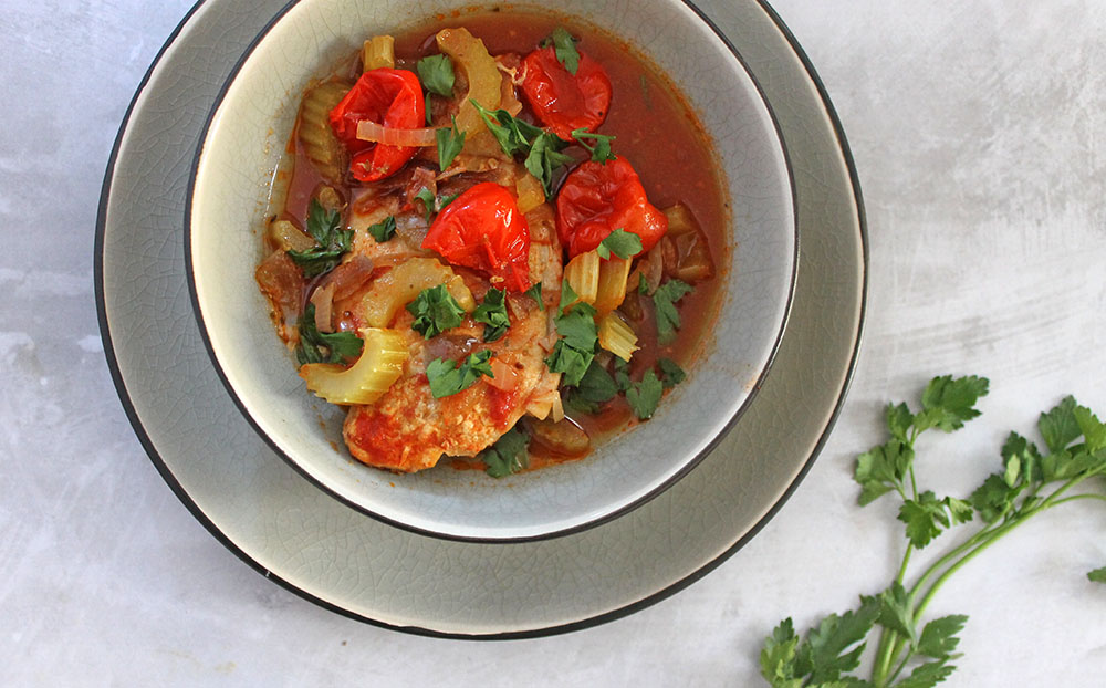 Pork and Pepper Crockpot Stew