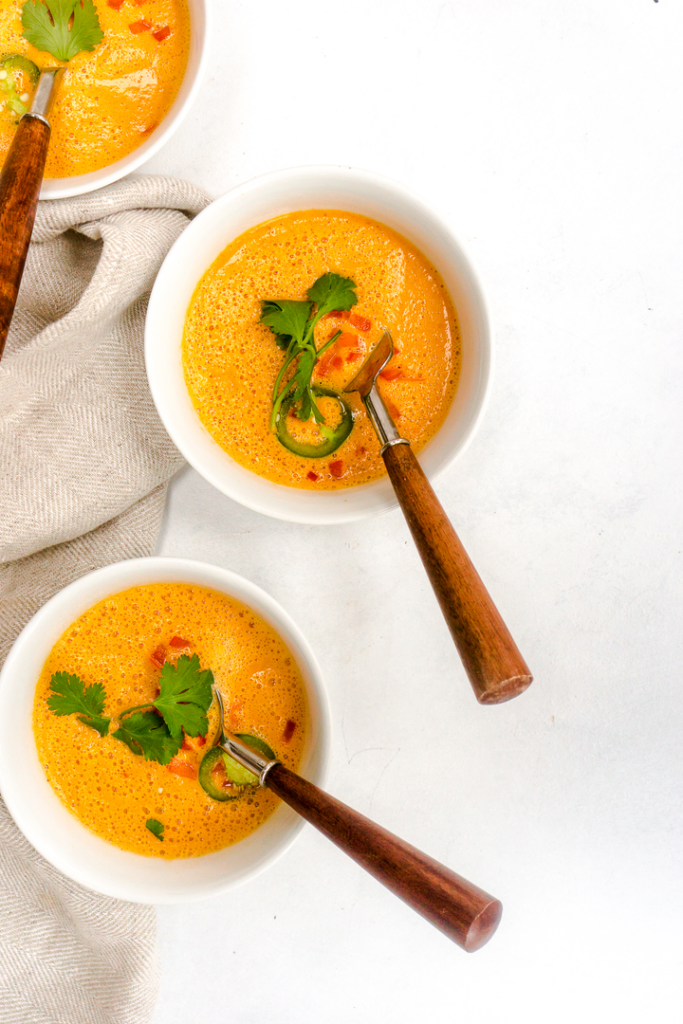 Paleo Almond Pepper Soup