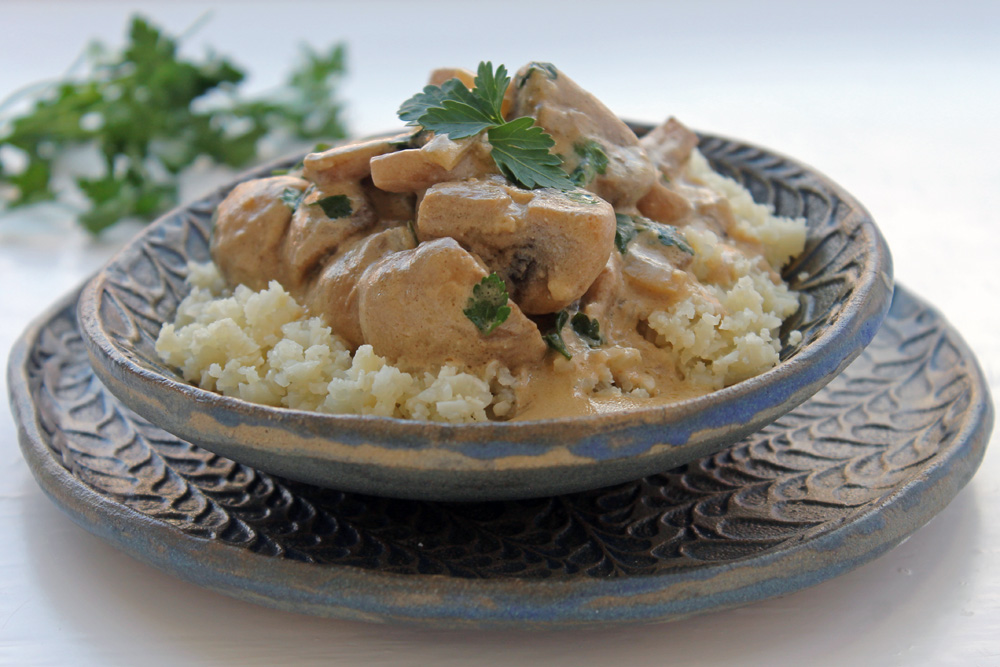 Vegetarian Mushroom Stroganoff