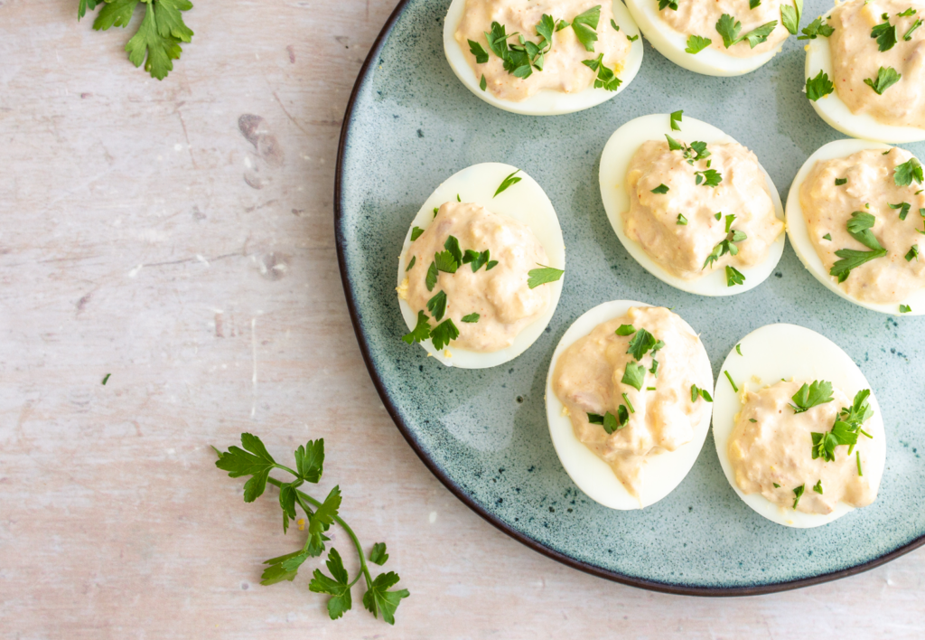 Tuna Deviled Eggs