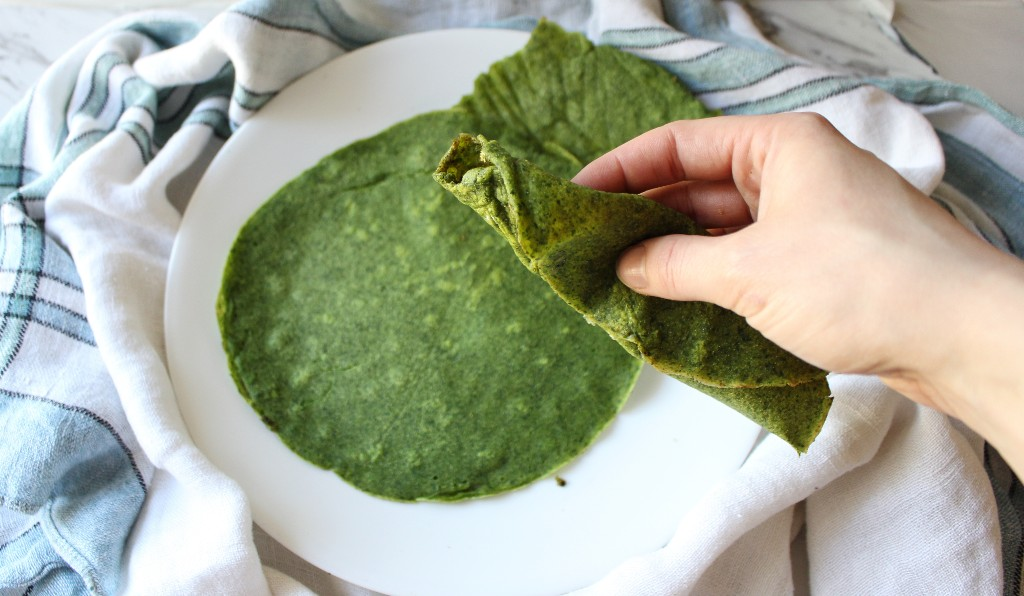 Spinach Tortillas