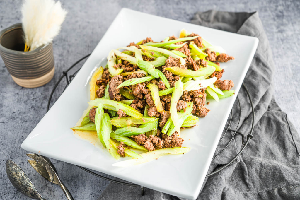 Beef and Celery Stir Fry
