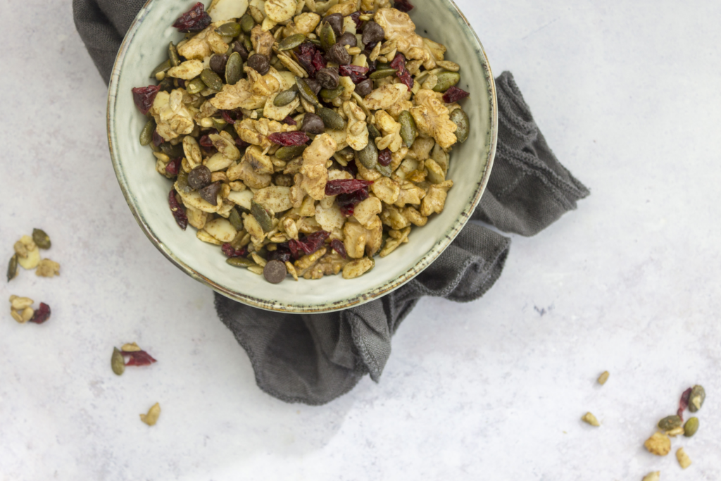 Ginger and Cranberry Trail Mix