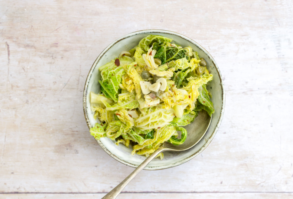 Buttery Savoy Cabbage