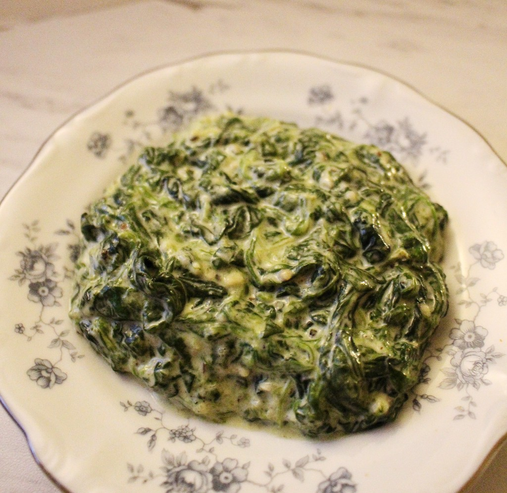 Romano Creamed Spinach