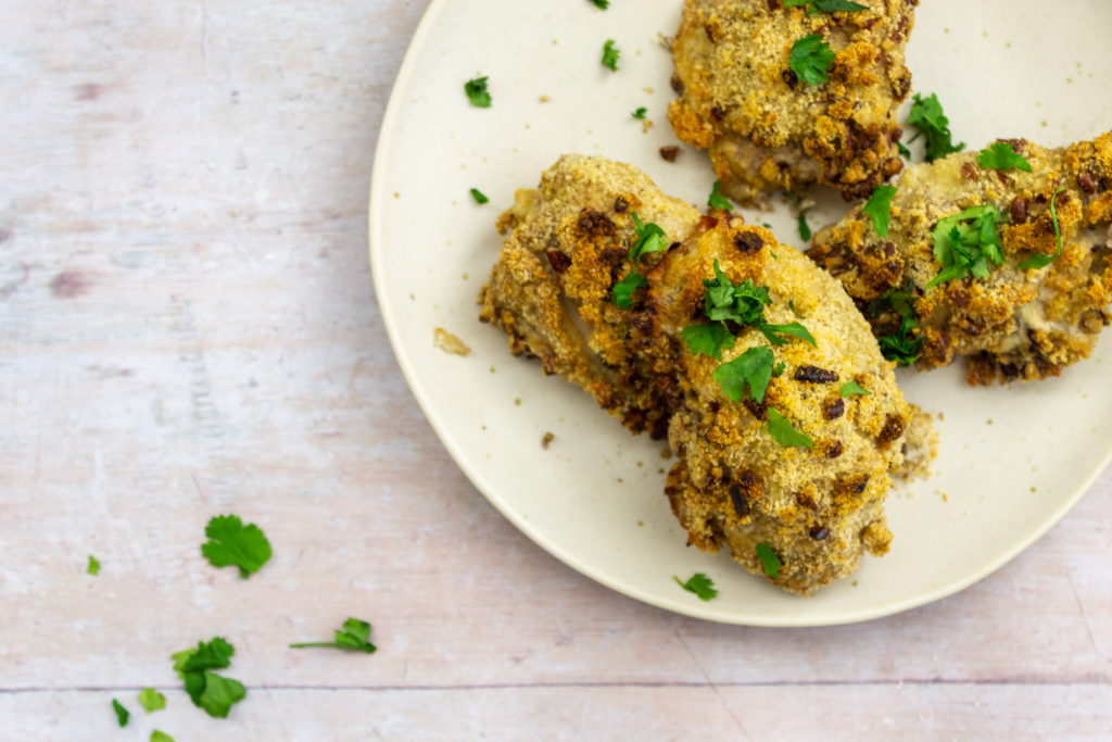 Cinnamon Crunch Chicken Thighs