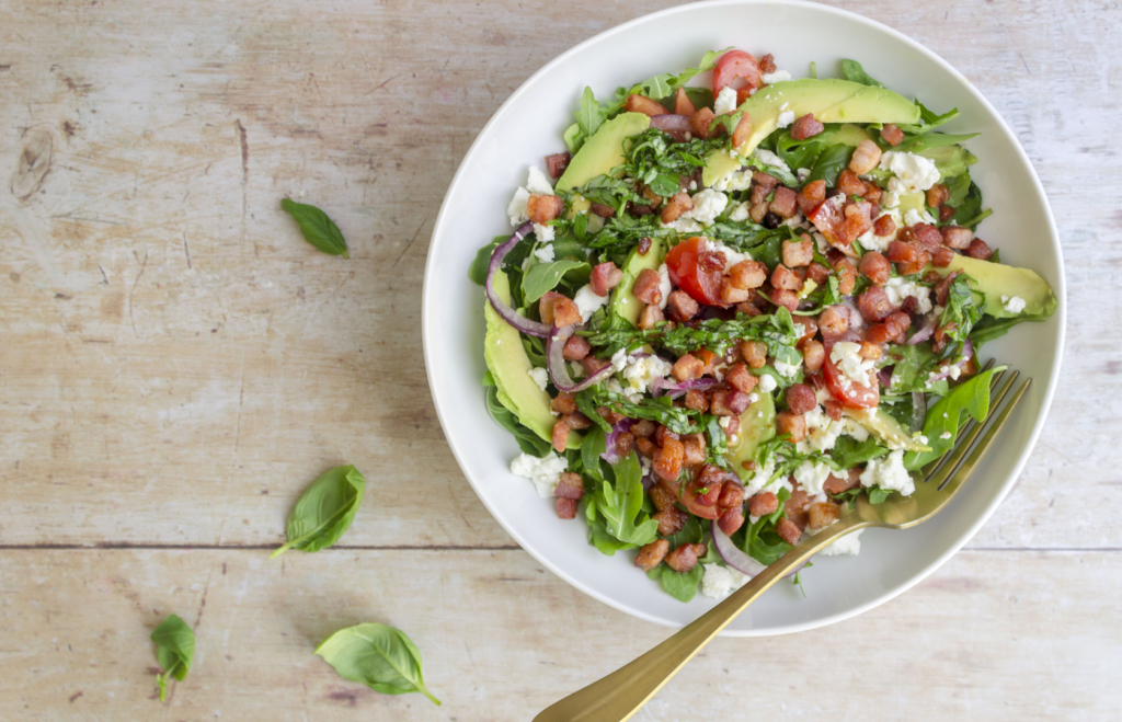 Pancetta and Goats Cheese Salad