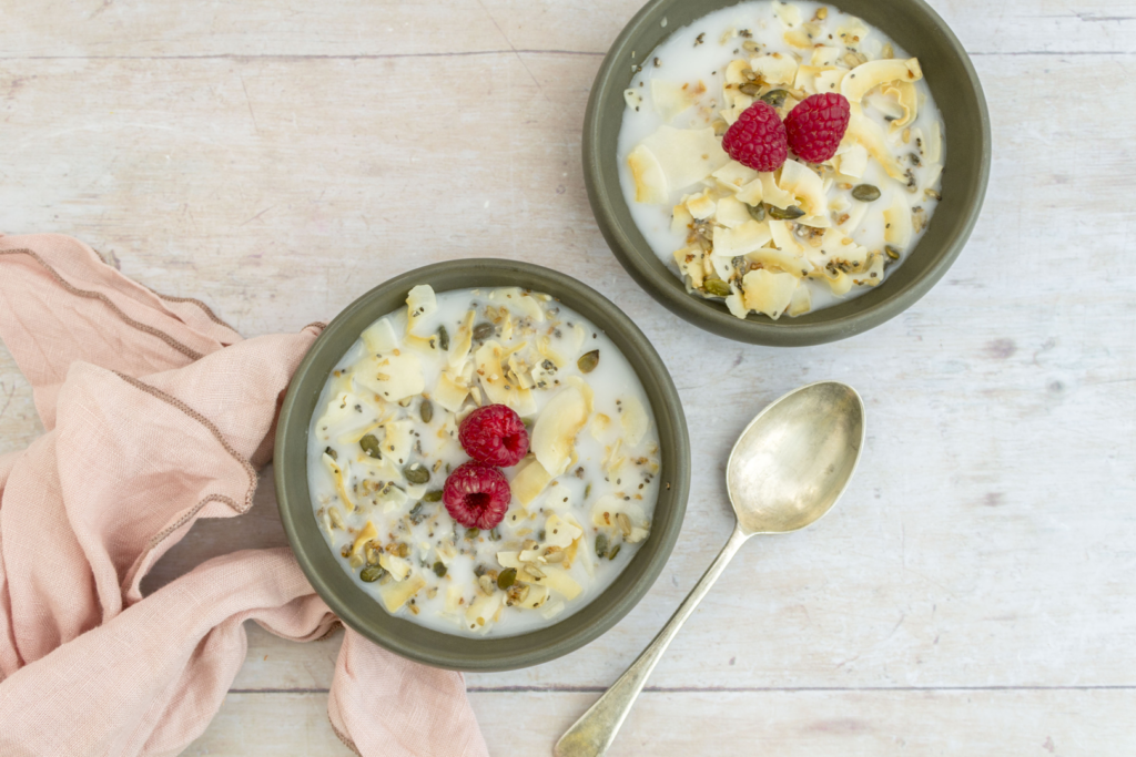 Cold Coconut Breakfast Cereal