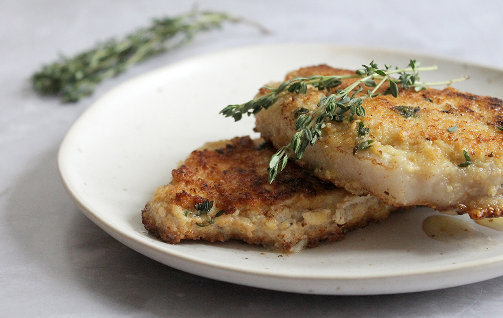 Parmesan Crusted Pork Chop