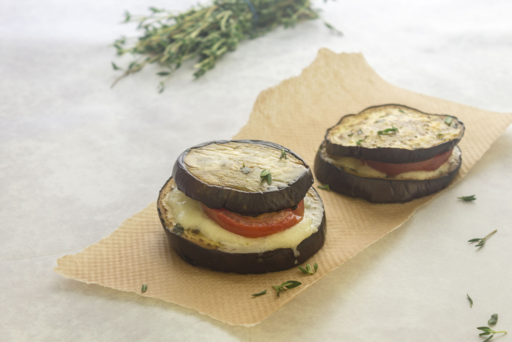 Eggplant Stack Snack