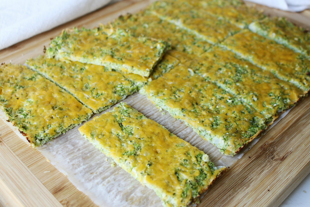 Broccoli Cheddar Garlic Bread