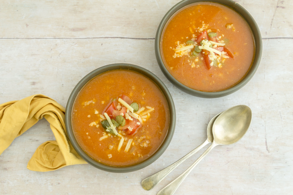 Turkey Cheeseburger Soup