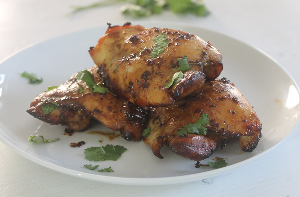 Sweet And Spicy Chicken Thighs