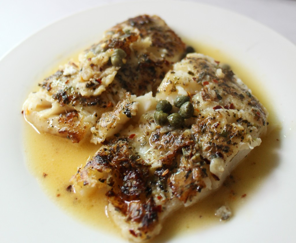 Cod Lemon Piccata