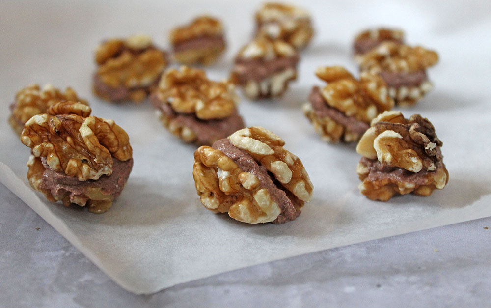 Sweet Stuffed Walnuts