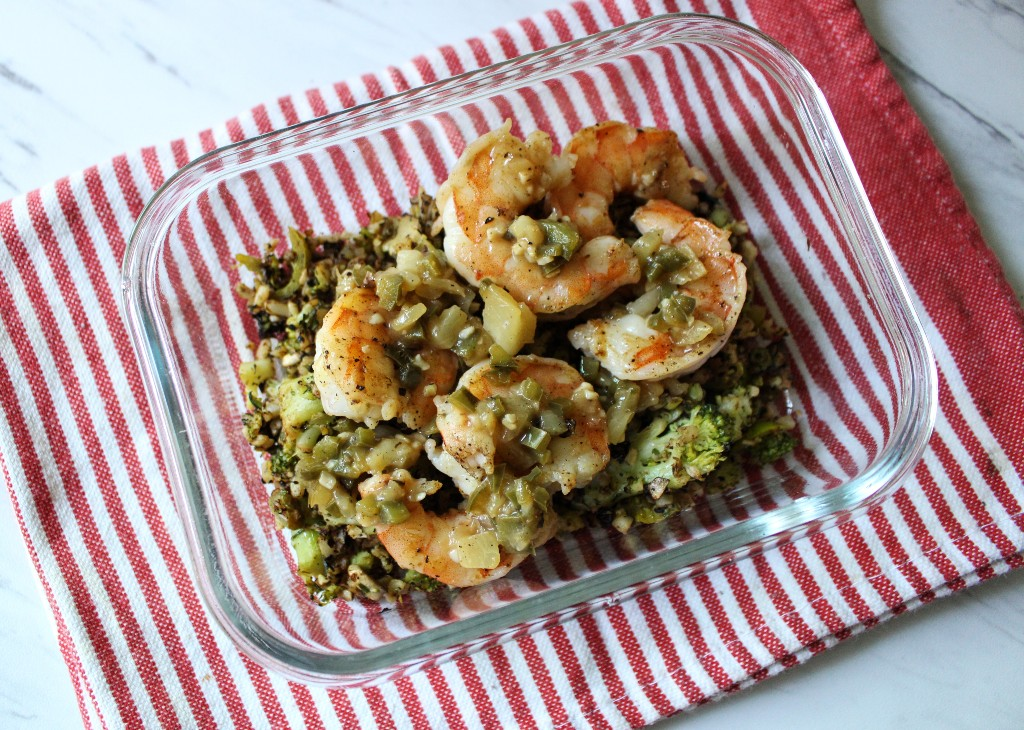 Tropical Shrimp w Pickled Jalapeno Hash