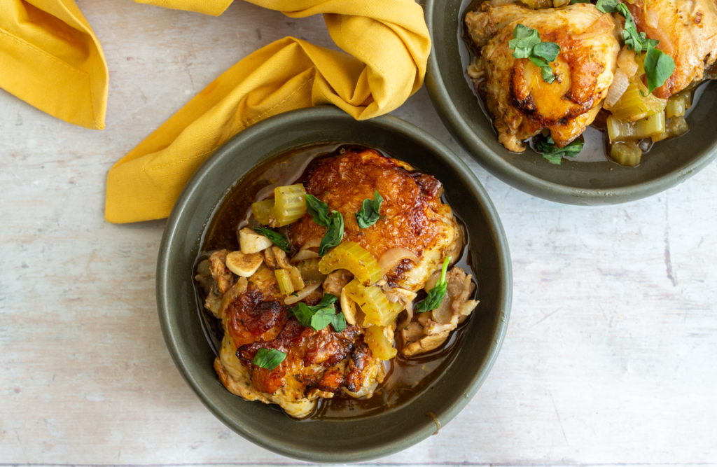 Braised Chicken Thighs