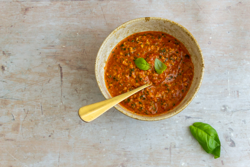 Spicy Pepper Pesto Sauce