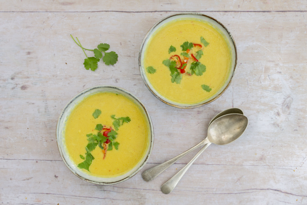 Indian Cauliflower And Onion Soup