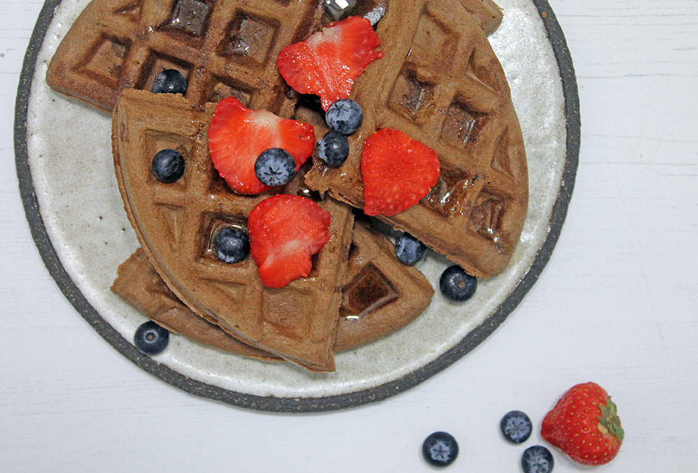 Sweet Chocolate Waffles