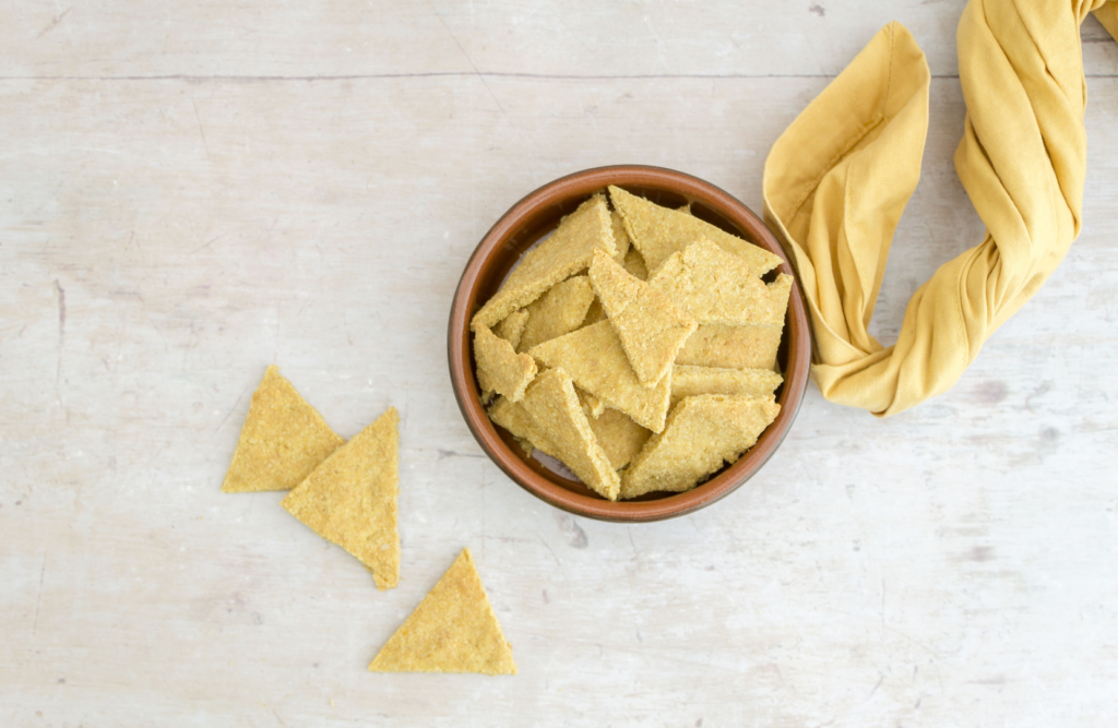 Mexican Style Vegan Nacho Chips