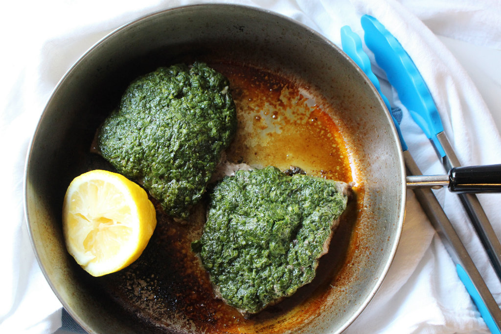 Green Goddess Steaks