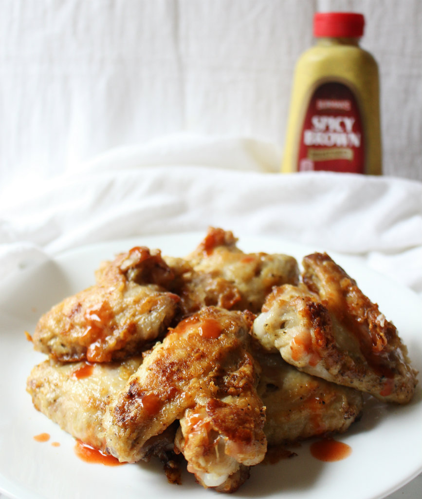 Spicy Baked Parmesan Chicken Wings