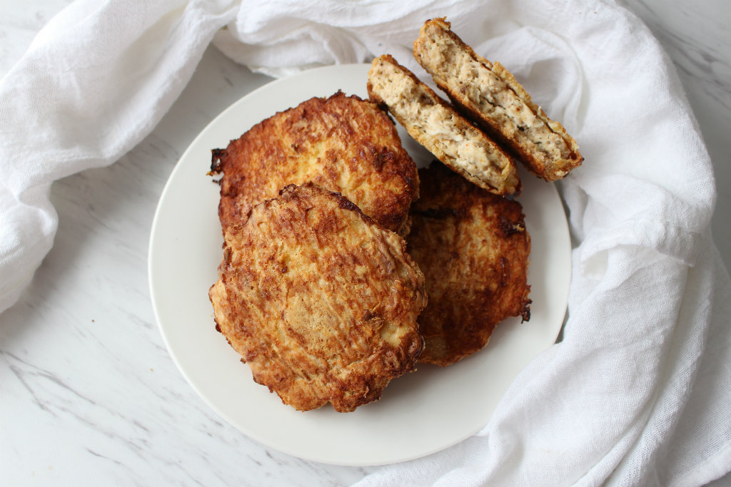 Baked Breaded Chicken Patties