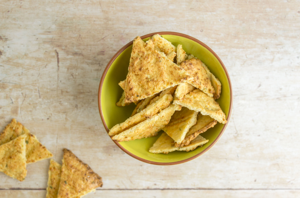 Cheese And Chive Flatbread Dippers