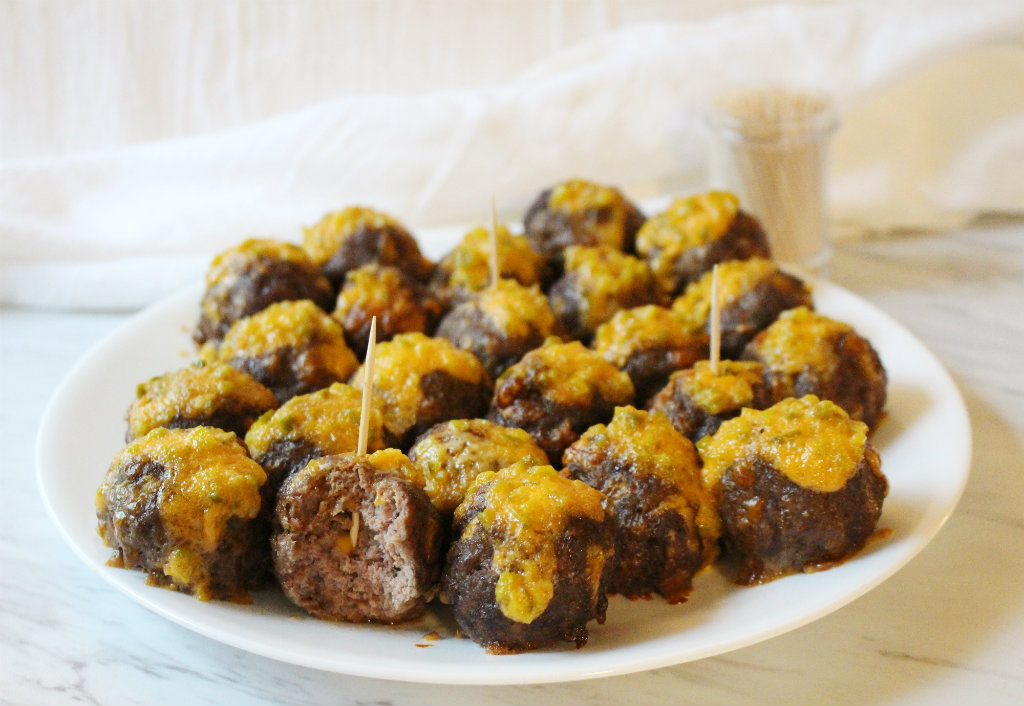 Cheeseburger Meatballs