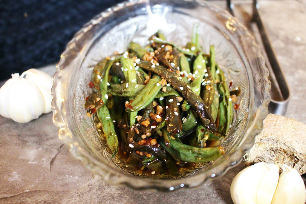 Sweet And Spicy Green Beans