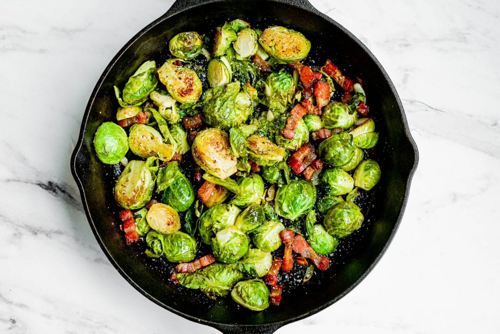 Brussels Sprouts with Pancetta