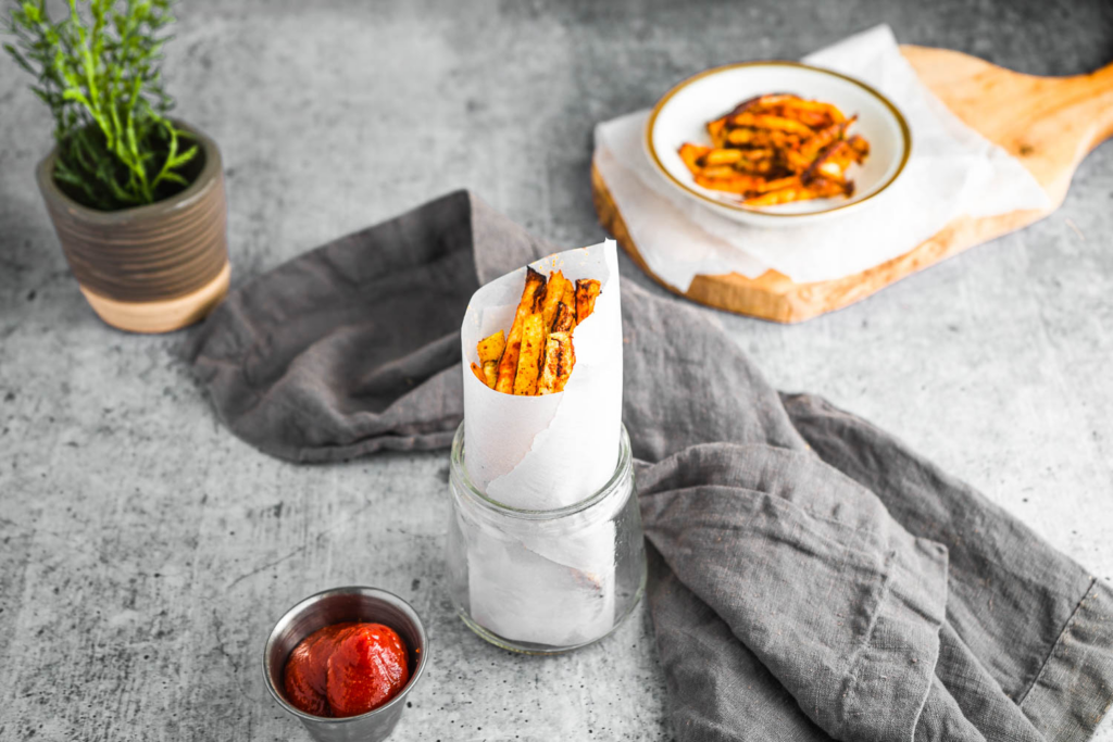 Air Fryer Kohlrabi Fries