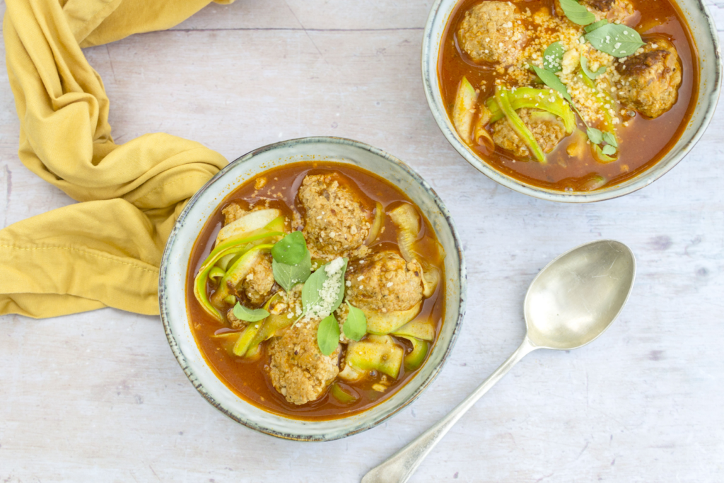 Italian Meatball Soup