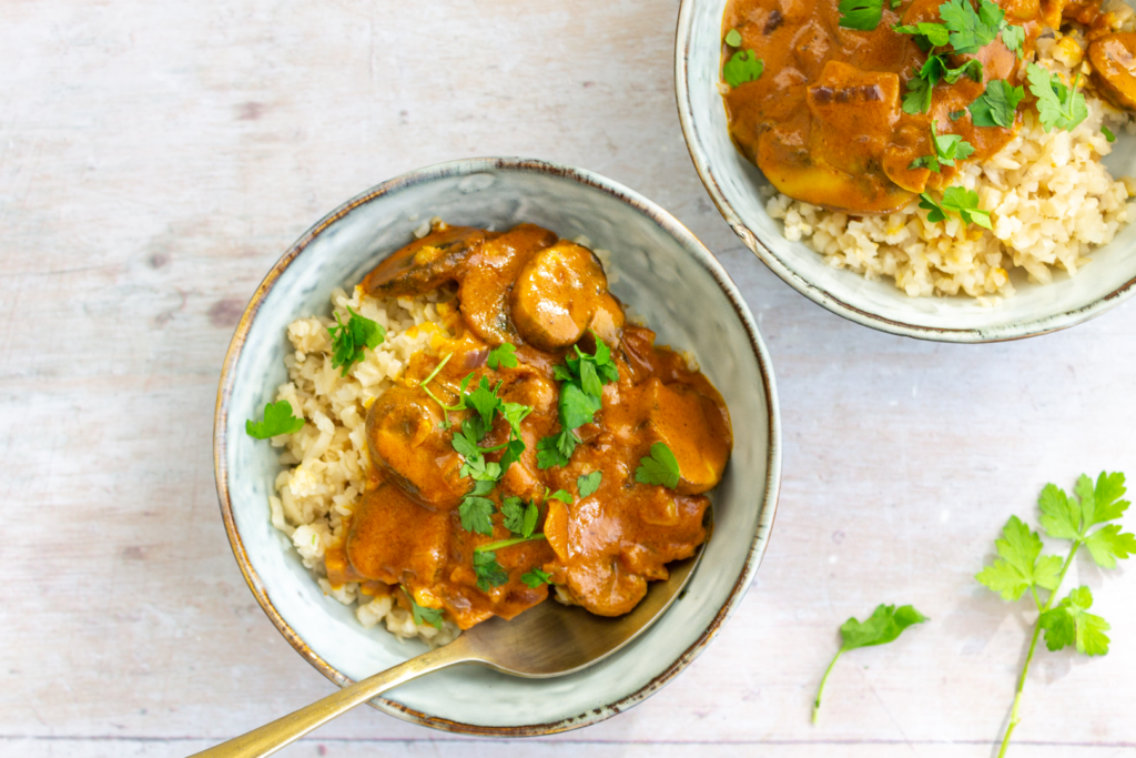 Vegan Mushroom Curry