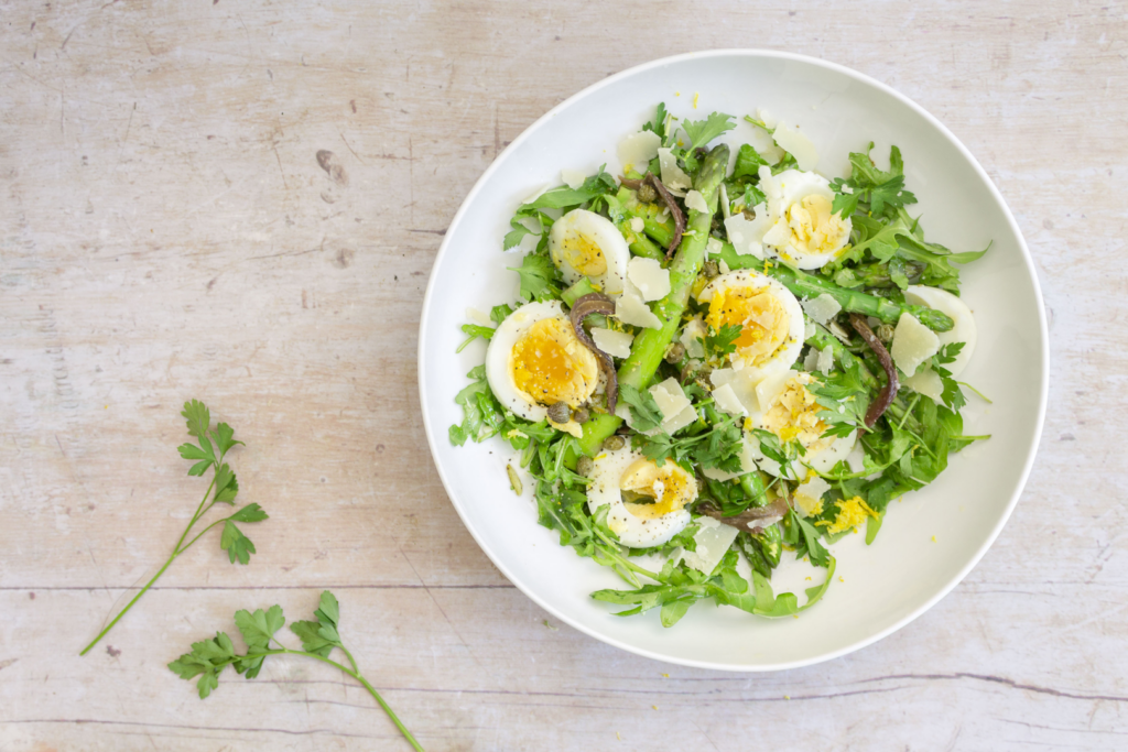 Egg and Asparagus Salad